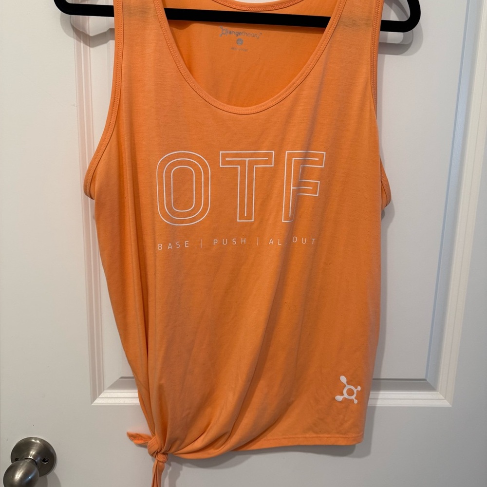 Orangetheory Orange Tank Top